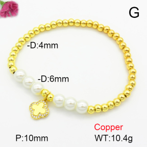 Fashion Copper Bracelet  F7B400254ablb-L024