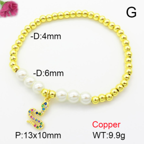Fashion Copper Bracelet  F7B400258ablb-L024