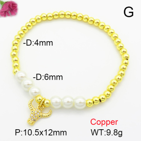 Fashion Copper Bracelet  F7B400260ablb-L024