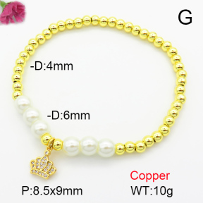 Fashion Copper Bracelet  F7B400264ablb-L024
