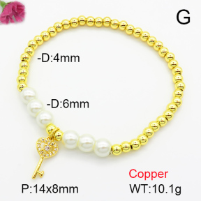 Fashion Copper Bracelet  F7B400267ablb-L024