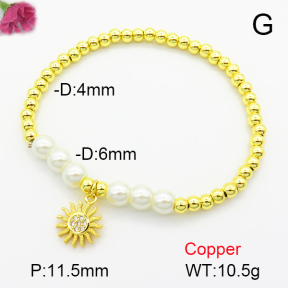 Fashion Copper Bracelet  F7B400270ablb-L024