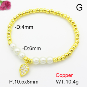 Fashion Copper Bracelet  F7B400271ablb-L024