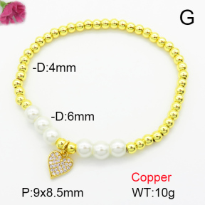 Fashion Copper Bracelet  F7B400272ablb-L024