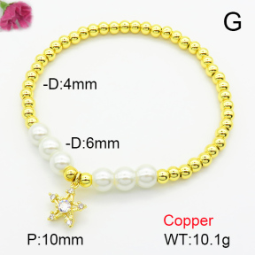 Fashion Copper Bracelet  F7B400275ablb-L024