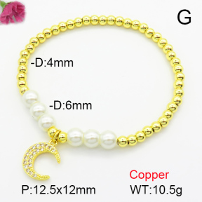 Fashion Copper Bracelet  F7B400278ablb-L024