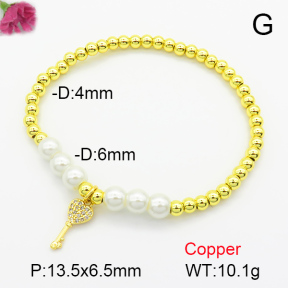 Fashion Copper Bracelet  F7B400281ablb-L024