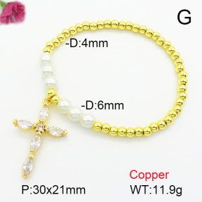 Fashion Copper Bracelet  F7B400284vbmb-L024