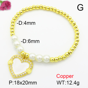 Fashion Copper Bracelet  F7B400287vbmb-L024