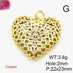 Fashion Copper Pendant  XFPC02875vbmb-L017