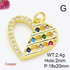 Fashion Copper Pendant  XFPC02934baka-L017