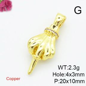 Fashion Copper Pendant  XFPC02983vail-L017