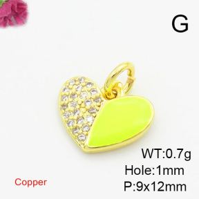 Fashion Copper Pendant  XFPC03068vail-L017
