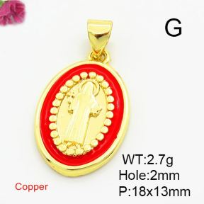 Fashion Copper Pendant  XFPC03081vail-L017