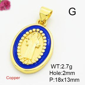 Fashion Copper Pendant  XFPC03083vail-L017