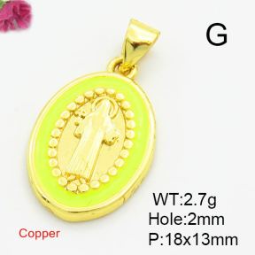 Fashion Copper Pendant  XFPC03084vail-L017