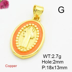 Fashion Copper Pendant  XFPC03090vail-L017