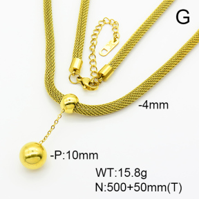 SS Necklace  7N2000165bhva-669