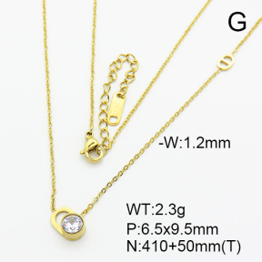 SS Necklace  7N4000057bhva-721