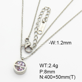 SS Necklace  7N4000058vbpb-721