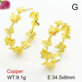 Fashion Copper Earrings  F7E200013vbnb-L017