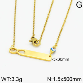 SS Necklace  2N3000175aakl-704