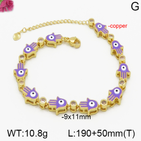 Fashion Copper Bracelet  F5B300158vhkb-J111