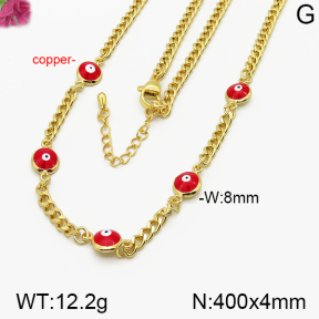 Fashion Copper Necklace  F5N300015vihb-J111