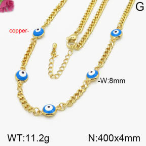 Fashion Copper Necklace  F5N300016vihb-J111