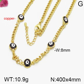 Fashion Copper Necklace  F5N300017vihb-J111