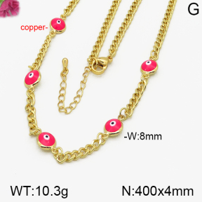 Fashion Copper Necklace  F5N300020vihb-J111