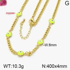 Fashion Copper Necklace  F5N300022vihb-J111