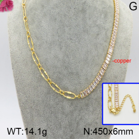 Fashion Copper Necklace  F5N400361aivb-J111