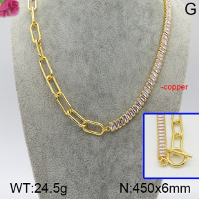 Fashion Copper Necklace  F5N400362aivb-J111
