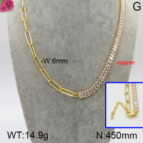 Fashion Copper Necklace  F5N400363aivb-J111