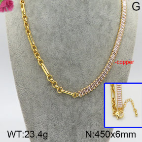 Fashion Copper Necklace  F5N400364aivb-J111