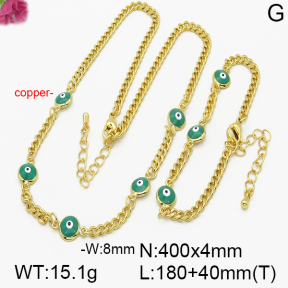 Fashion Copper Sets  F5S000555bjja-J111