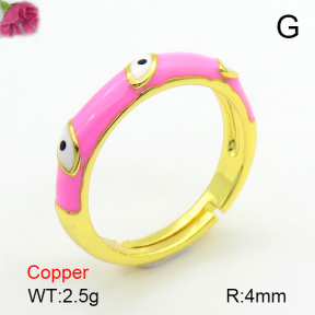 Fashion Copper Ring  F7R300137ablb-L017