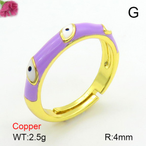 Fashion Copper Ring  F7R300144ablb-L017
