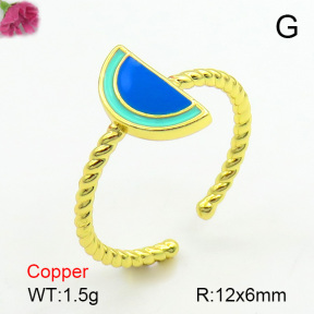 Fashion Copper Ring  F7R300150aajl-L017