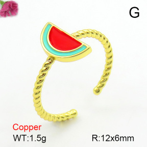Fashion Copper Ring  F7R300151aajl-L017