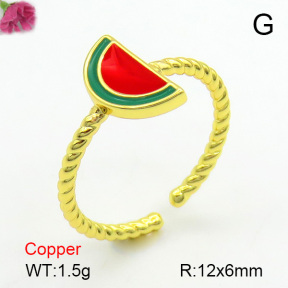 Fashion Copper Ring  F7R300152aajl-L017