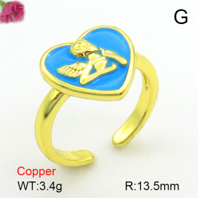 Fashion Copper Ring  F7R300154baka-L017