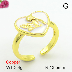 Fashion Copper Ring  F7R300155baka-L017