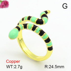 Fashion Copper Ring  F7R300164ablb-L017