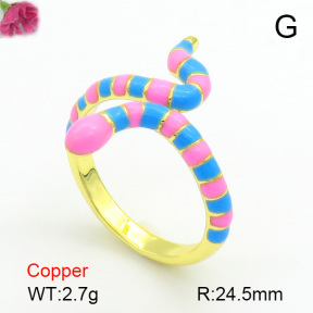 Fashion Copper Ring  F7R300165ablb-L017