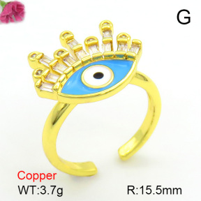 Fashion Copper Ring  F7R300183ablb-L017