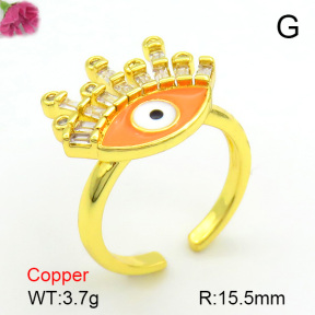 Fashion Copper Ring  F7R300185ablb-L017