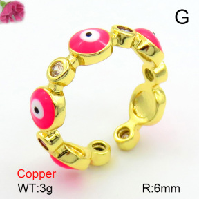 Fashion Copper Ring  F7R300187ablb-L017