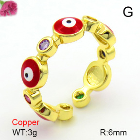 Fashion Copper Ring  F7R300188ablb-L017